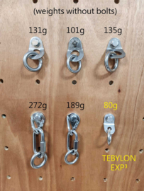TEBYLON - EXP³ anchor plate M10 with ring