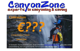 CanyonZone Giftcard self-administered amount