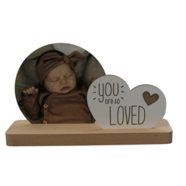 Fotoplankje met tekst you are so loved