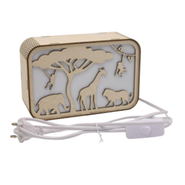 lamp safari met netsnoer
