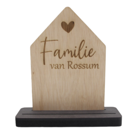 basisplankje eigen familienaam