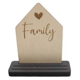basisplankje huisje family