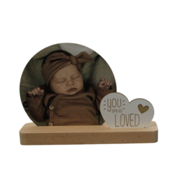 Fotoplankje klein met tekst you are so loved