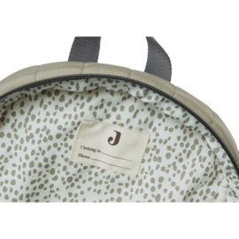 jollein rugzakje puffed olive green