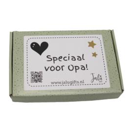 bieropener proost opa met chocoladereep