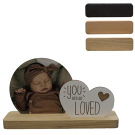 Fotoplankje met tekst you are so loved