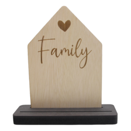 basisplankje huisje family