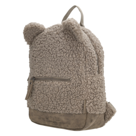rugzak met oortjes taupe