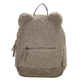 rugzak met oortjes taupe