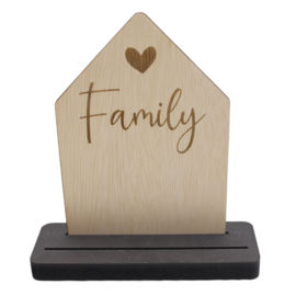 basisplankje huisje family
