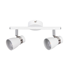 ENALI 2 - wandlamp - plafondlamp spot - incl LED - zwart/wit