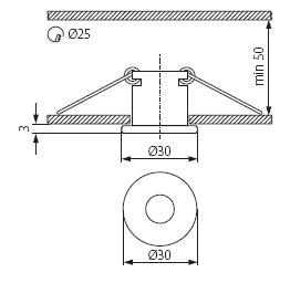 ELSE CT-2116C-C chroom