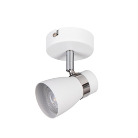 ENALI 1 - wandlamp - plafondlamp spot - incl LED - zwart/wit
