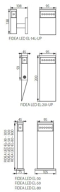 FIDEA LED EL-14L-UP