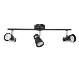 ENALI 3 - wandlamp - plafondlamp spot - incl LED - zwart/wit