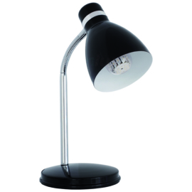 Kanlux ZARA Bureaulamp zwart., rood, blauw en zilver