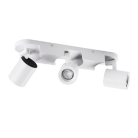 Laurin 3 - wandlamp - plafondlamp spot - incl LED - wit