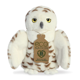 Eco Nation knuffel sneeuwuil