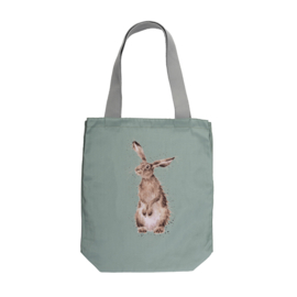 Wrendale canvas tote bag "Hare and the Bee" - haas