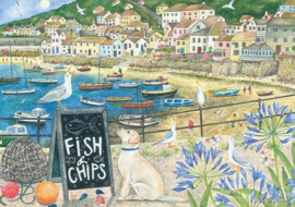 Otter House puzzel - 1000 - Fish 'n Chips
