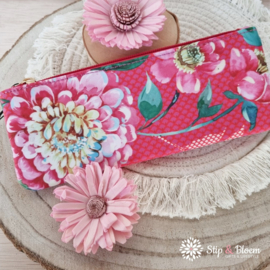 A Spark of Happiness Make-Up tas / etui - Dahlia roze