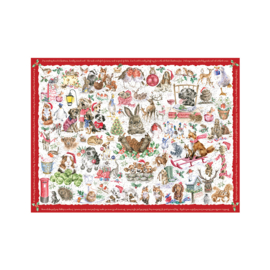 Wrendale Jigsaw Puzzle - Country Set Christmas