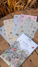 Wrendale Nature Sticker Set
