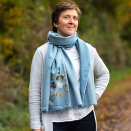 Wrendale winter scarf - Quackers - eend