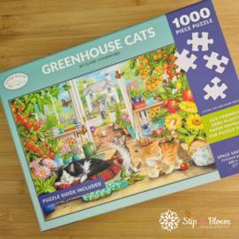 Otter House puzzel - 1000 - Greenhouse Cats