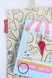 Canvas tas - "onwIJS gave tas"