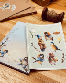 Iris Esther Art Stickers - Spring Prelude