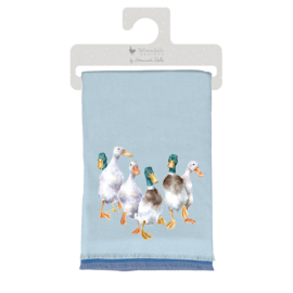 Wrendale winter scarf - Quackers - eend