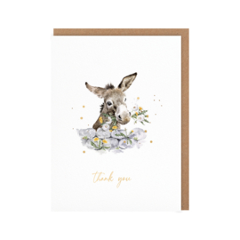 Wrendale card "Fine and Dandy" - "thank you" - ezel