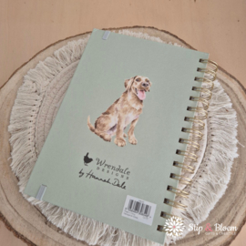 Wrendale A5 Notebook "Paws for a Picnic" - hond