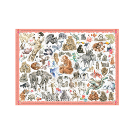 Wrendale Jigsaw Puzzle - Zoology