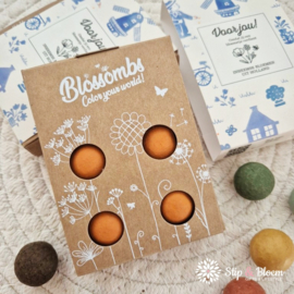 Blossombs 4 zaadbommetjes - Voor jou! Bloemen uit Holland
