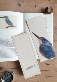 Lonneke Grimbergen XL Boekenlegger - IJsvogel
