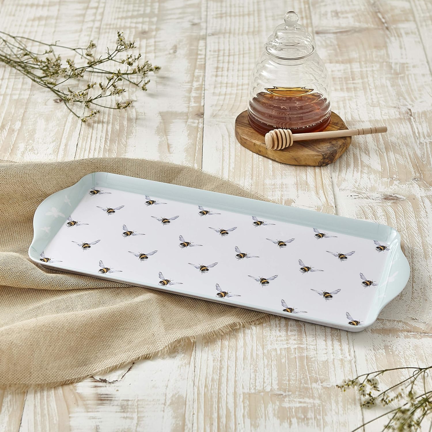 Wrendale Sandwich Tray - "Flight of the Bumblebee"