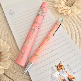 Wrendale pen "Lofty" - giraffe
