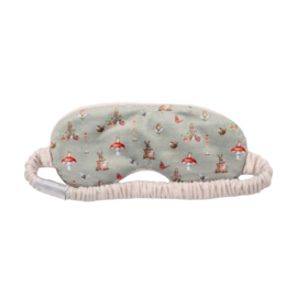 Wrendale eye mask "Garden Friends"