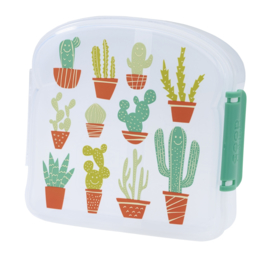 Sugarbooger sandwich box - happy cactus