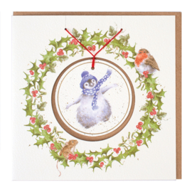 Christmas Decoration card - "Winter Wonderland"