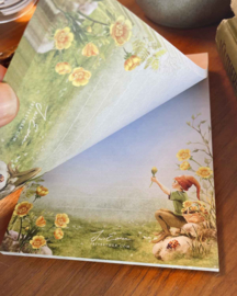 Iris Esther Gnome Post Notepad - A6