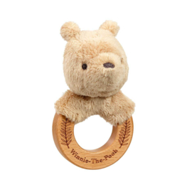 Classic Winnie the Pooh houten ringrammelaar