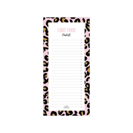 Noteblock Checklist - I got this - Cheetah