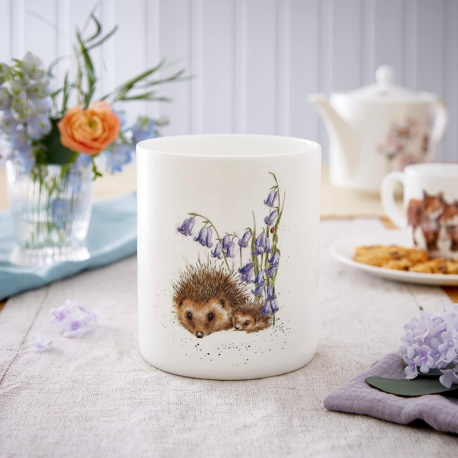Wrendale Utensil Jar "Love & Hedgehugs" - egel