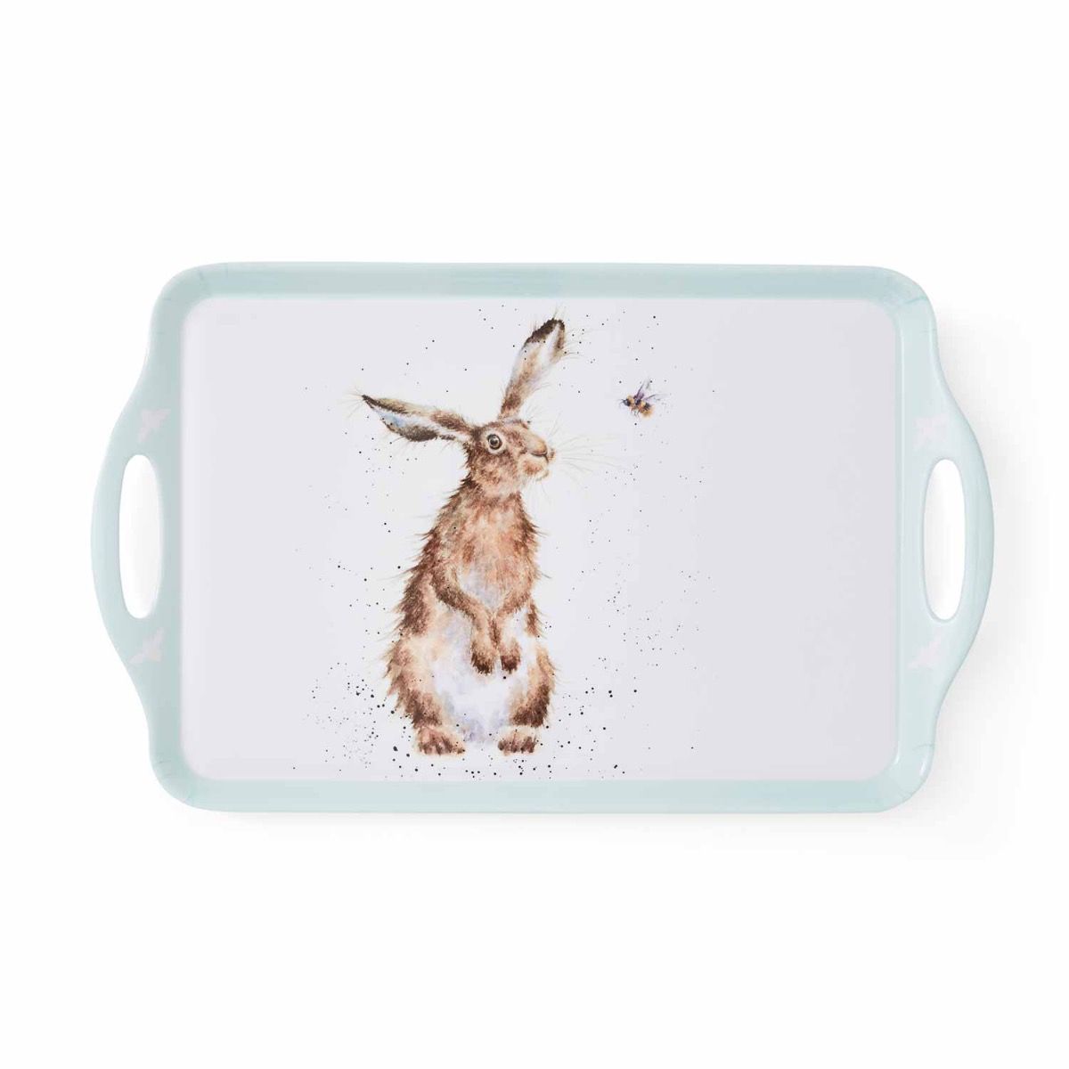 Wrendale Large Tray - "Hare and the Bee"