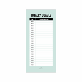 Noteblock Daily Plan - Totally Doable - mint