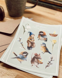 Iris Esther Art Stickers - Spring Prelude