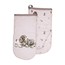 Wrendale - Single Oven Glove "A Dog's Life" - hond